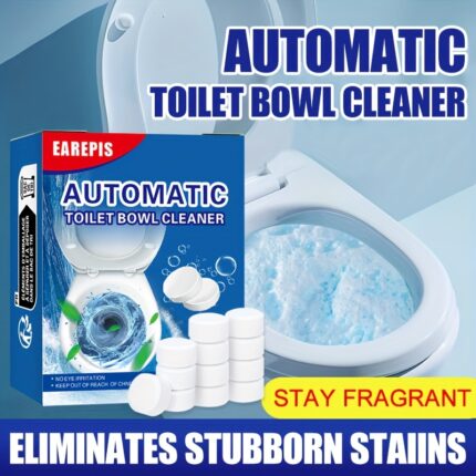 EAREPIS Automatic Toilet Bowl Cleaner Tablets