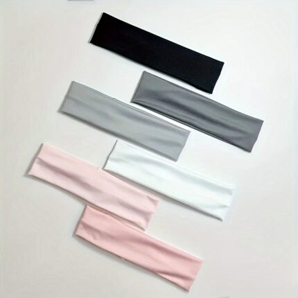 6PCS Women's Elastic Headbands